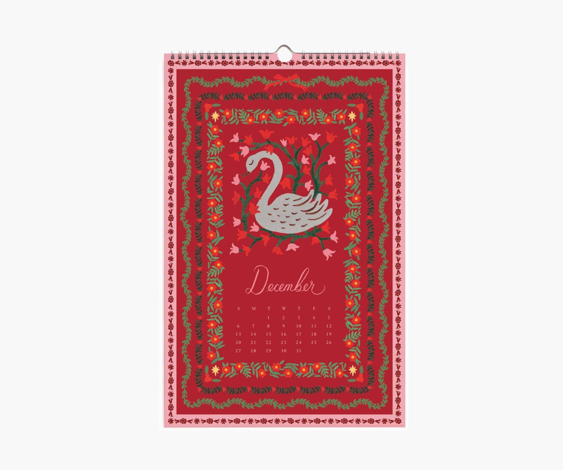 2026 Flora Wall Calendar - Dear John