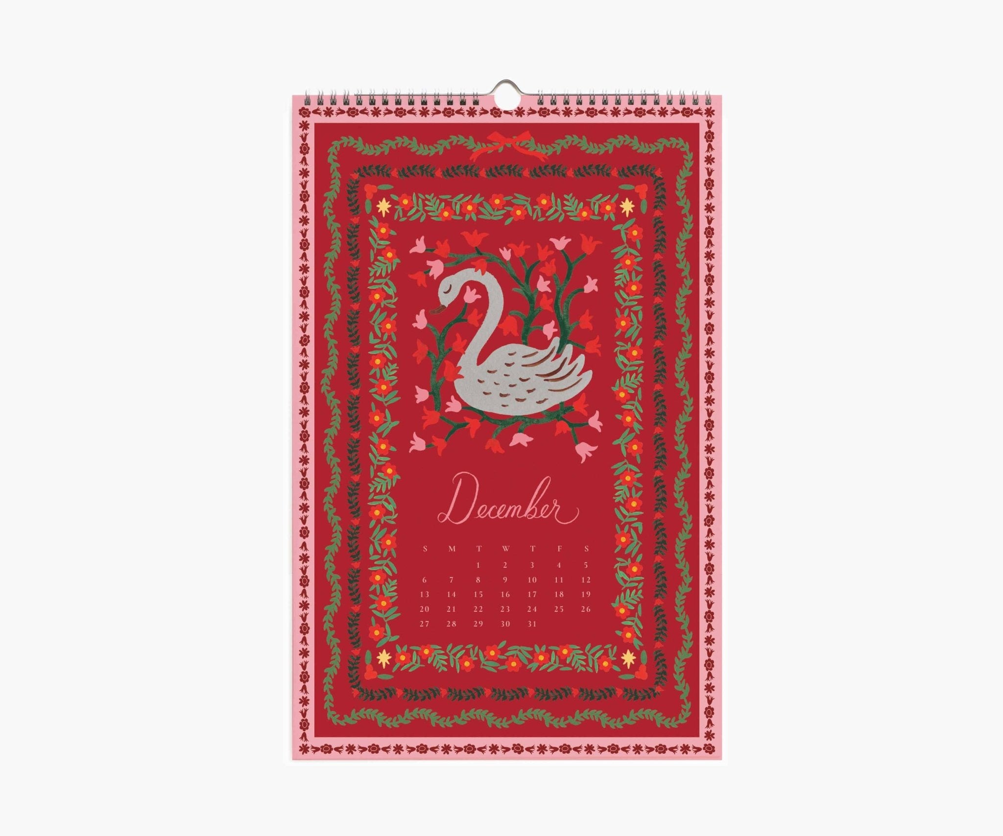 2026 Flora Wall Calendar - Dear John