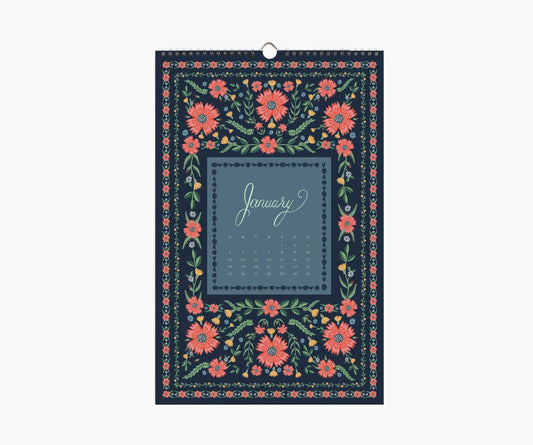 2026 Flora Wall Calendar - Dear John