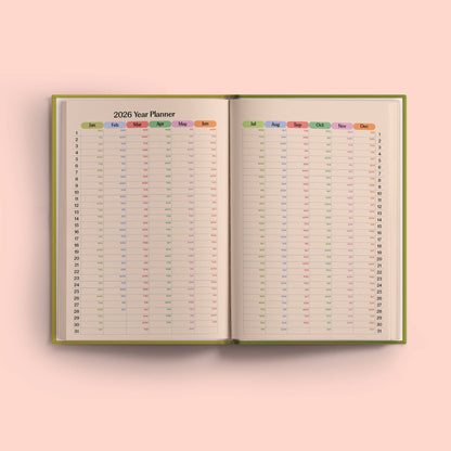 2026 Weekly Planner | Diary Agenda A5 | Organised Chaos - Dear John