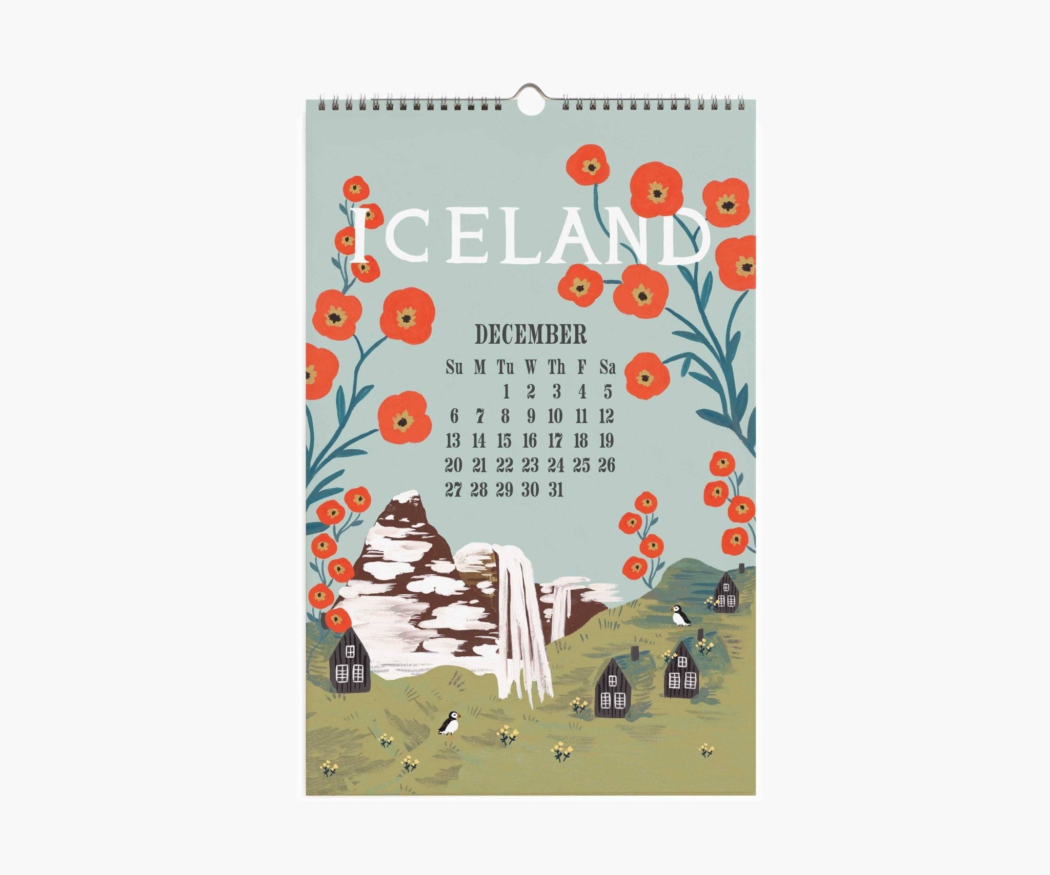 2026 World Travel Wall Calendar - Dear John