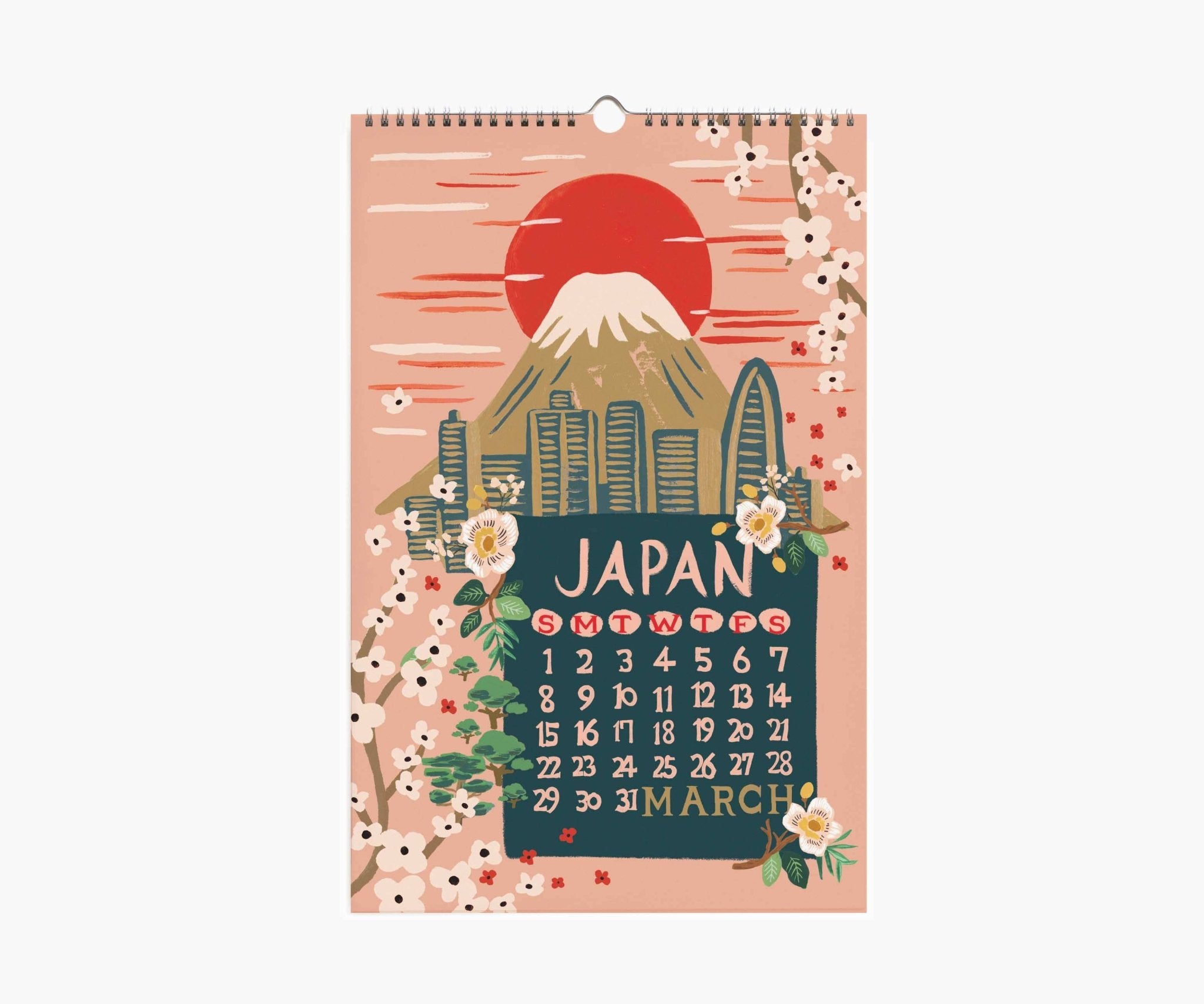 2026 World Travel Wall Calendar - Dear John