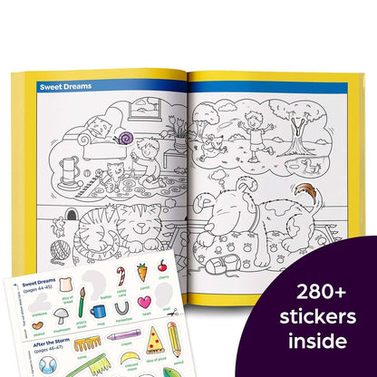 Pet Sticker Puzzles — Hidden Pictures Activity Book