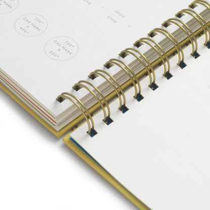 Guided Recipe Journal — B5 Spiral Hardcover (Hanging Fruits)