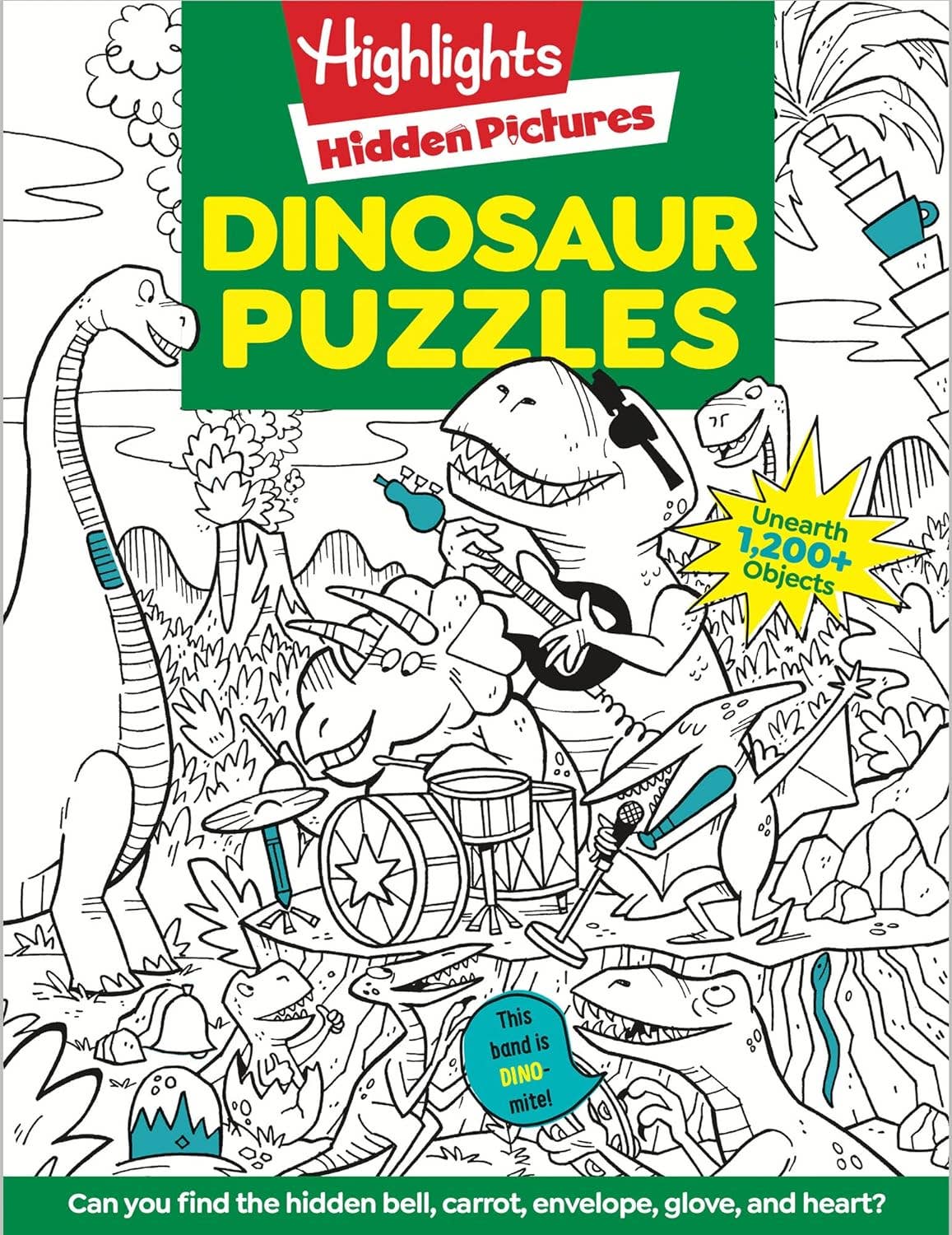 Hidden Pictures: Dinosaurs — A Highlights Seek-and-Find Adventure