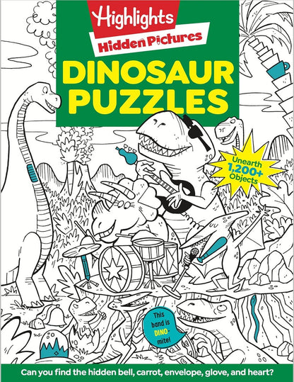 Hidden Pictures: Dinosaurs — A Highlights Seek-and-Find Adventure