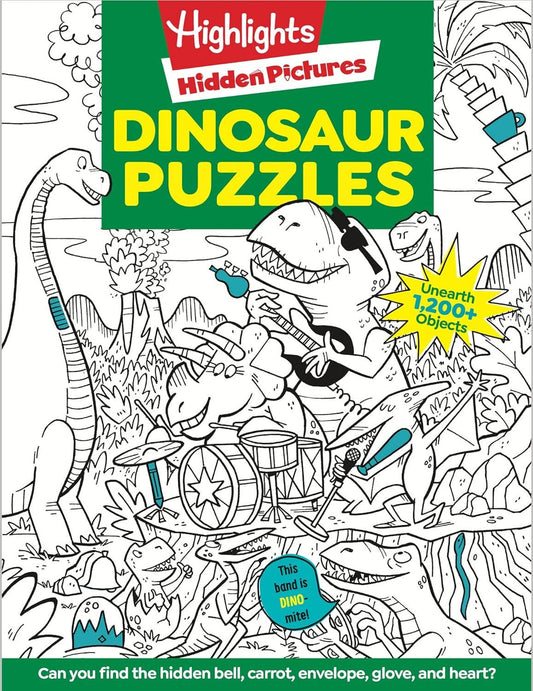Hidden Pictures: Dinosaurs — A Highlights Seek-and-Find Adventure