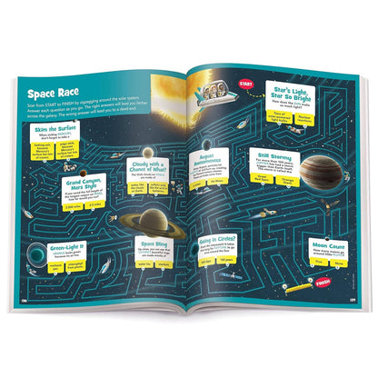 Jumbo Mazes for Kids — 175+ Puzzles (Ages 6–9) • 256 Pages