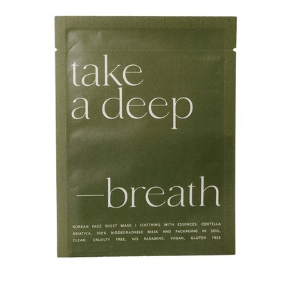 Korean Sheet Mask — Take a Deep Breath