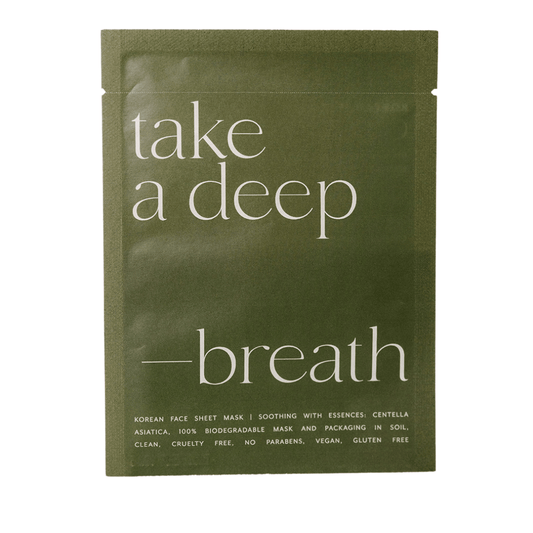 Korean Sheet Mask — Take a Deep Breath
