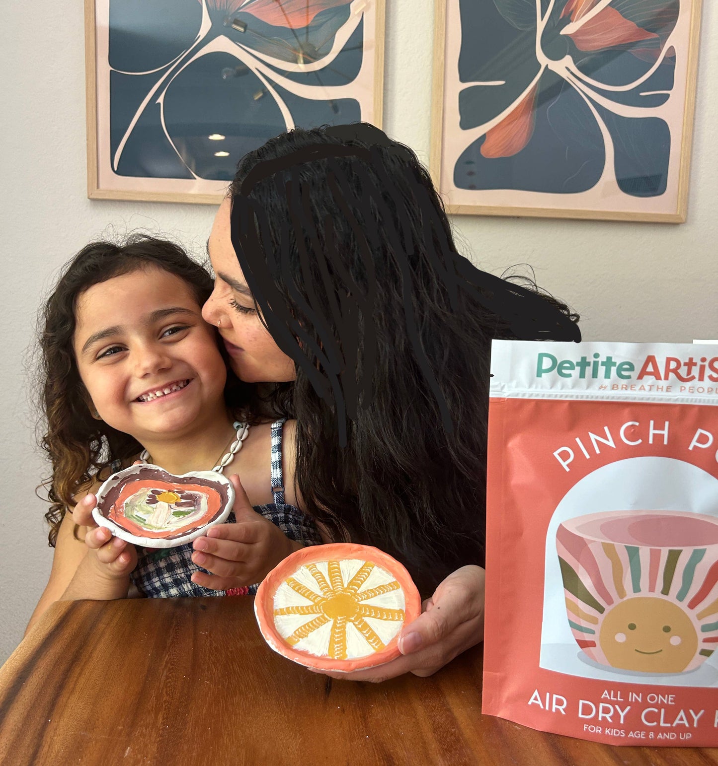 Kids DIY Clay Kit — Make & Paint Your Own Trinket Dishes