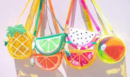 Jelly Fruit Handbag-Lime