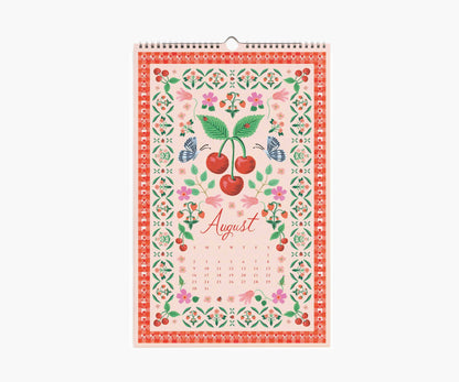2026 Flora Wall Calendar