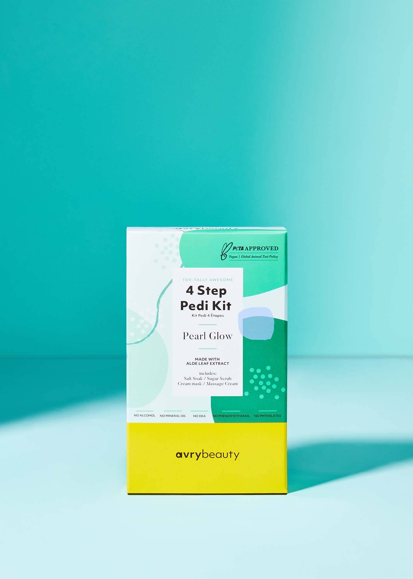 4 Step Pedi Kit - Pearl Glow - Dear John