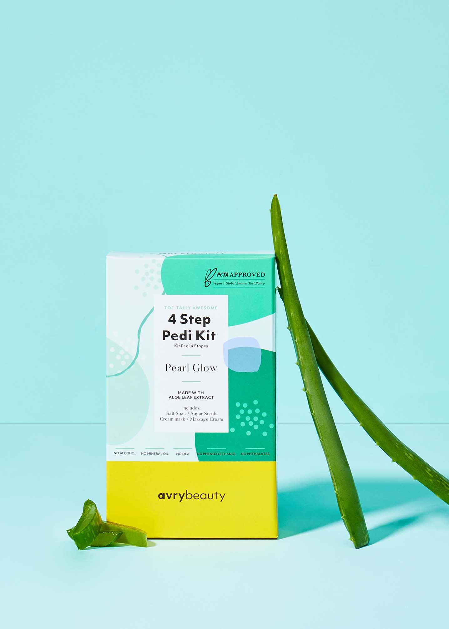 4 Step Pedi Kit - Pearl Glow - Dear John