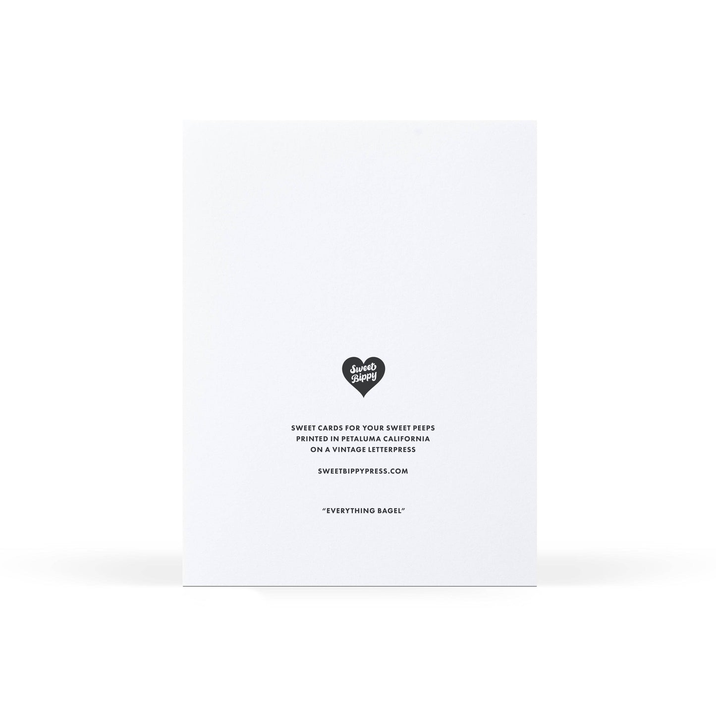 Everything Bagel Greeting Card