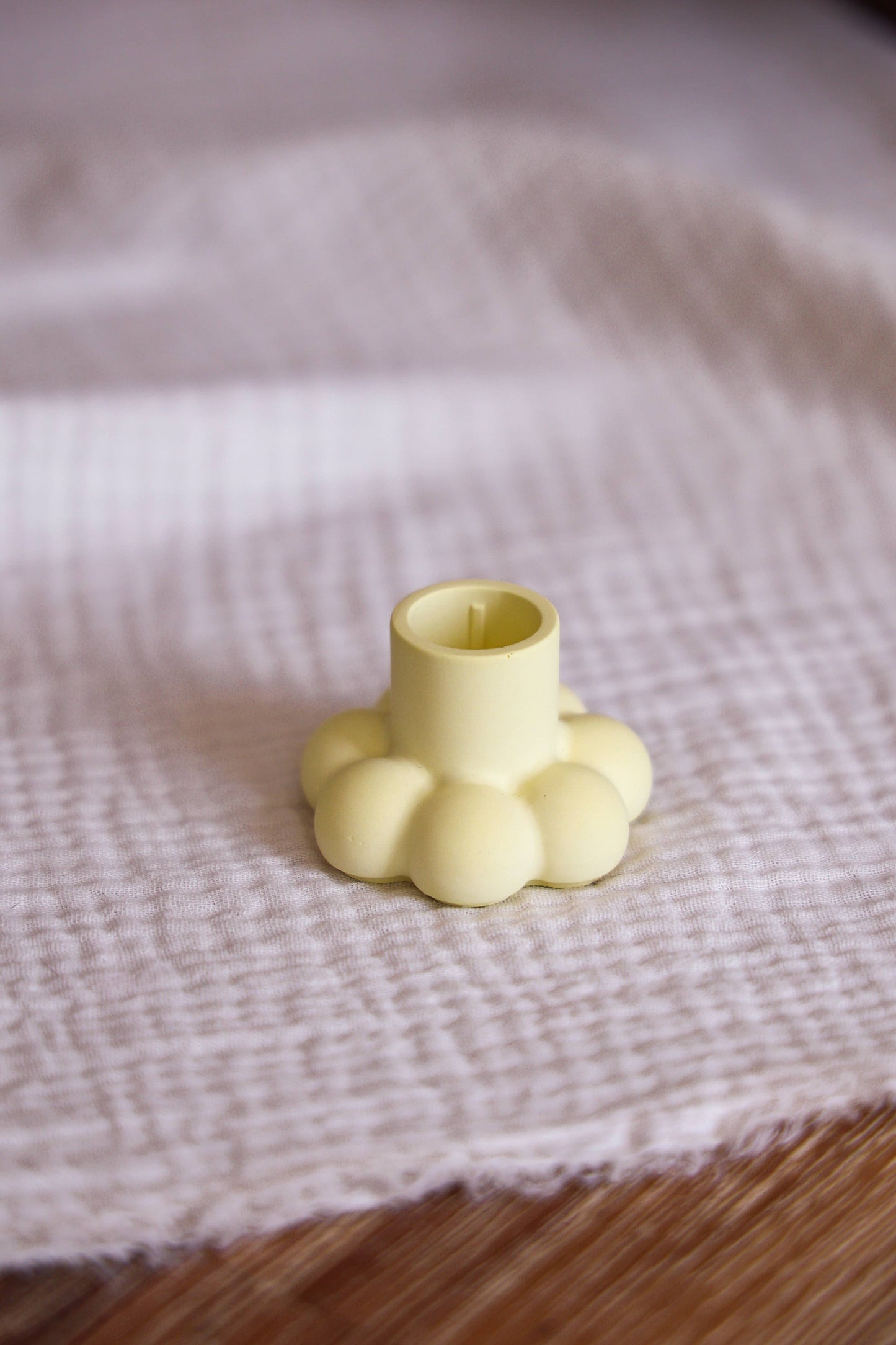 Bubble candle holder - handmade