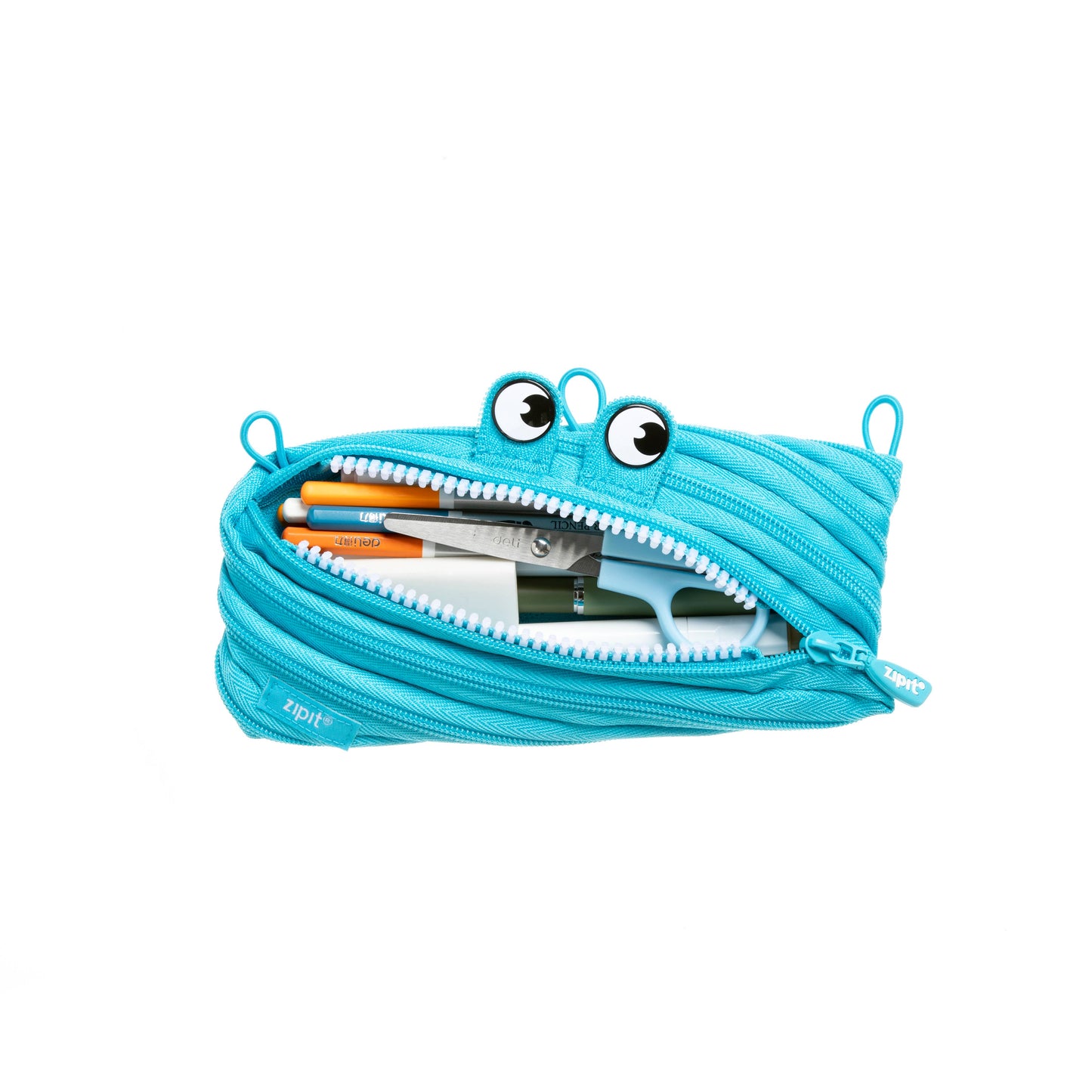 ZIPIT - ZIPIT Neon Monster Pouches, 12 Pack