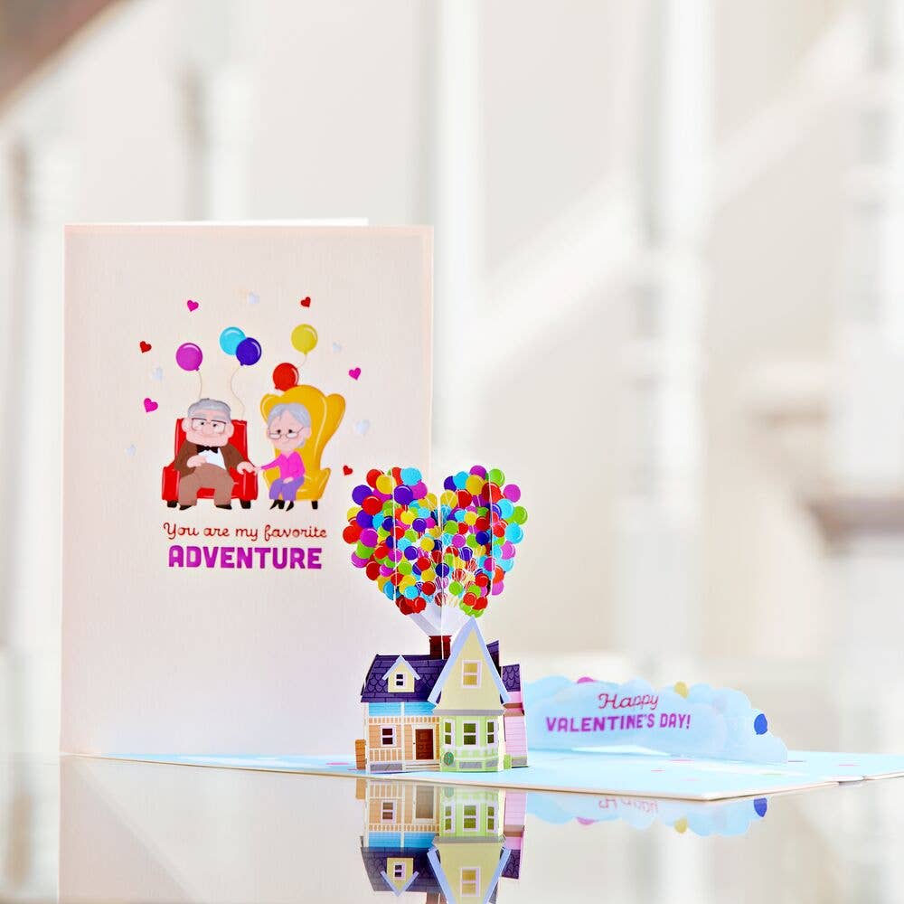 Lovepop Cards - Disney and Pixar Up My Greatest Adventure Valentine 5x7"