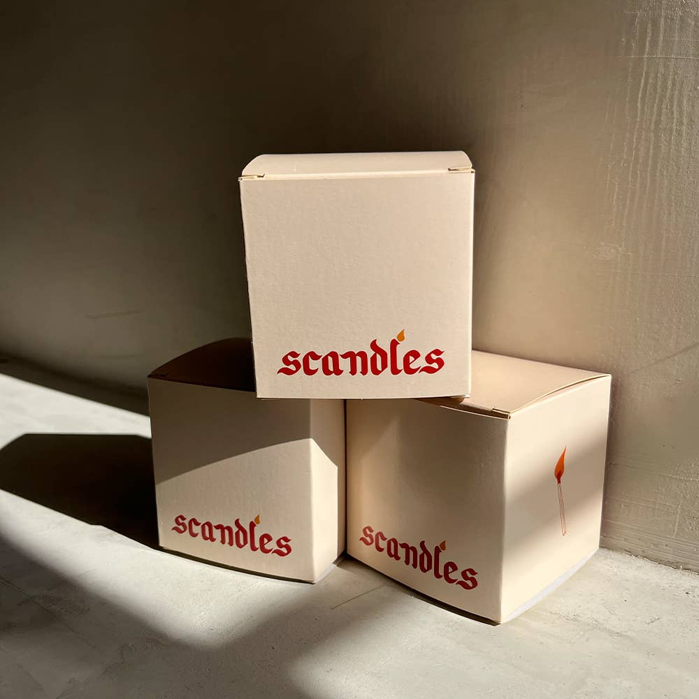 Large Orange Candle - Dear John