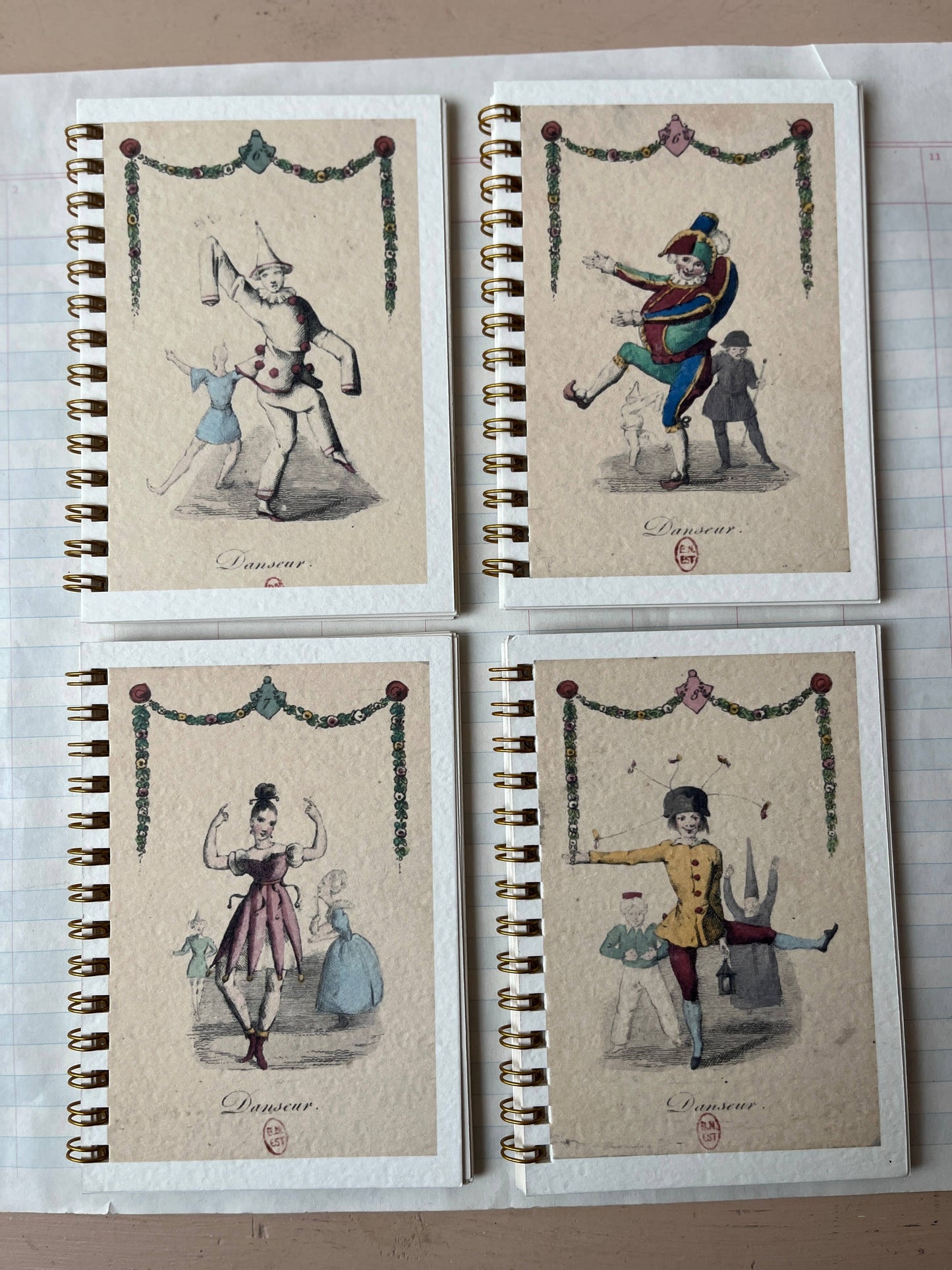 Danseur Mini Notebooks
