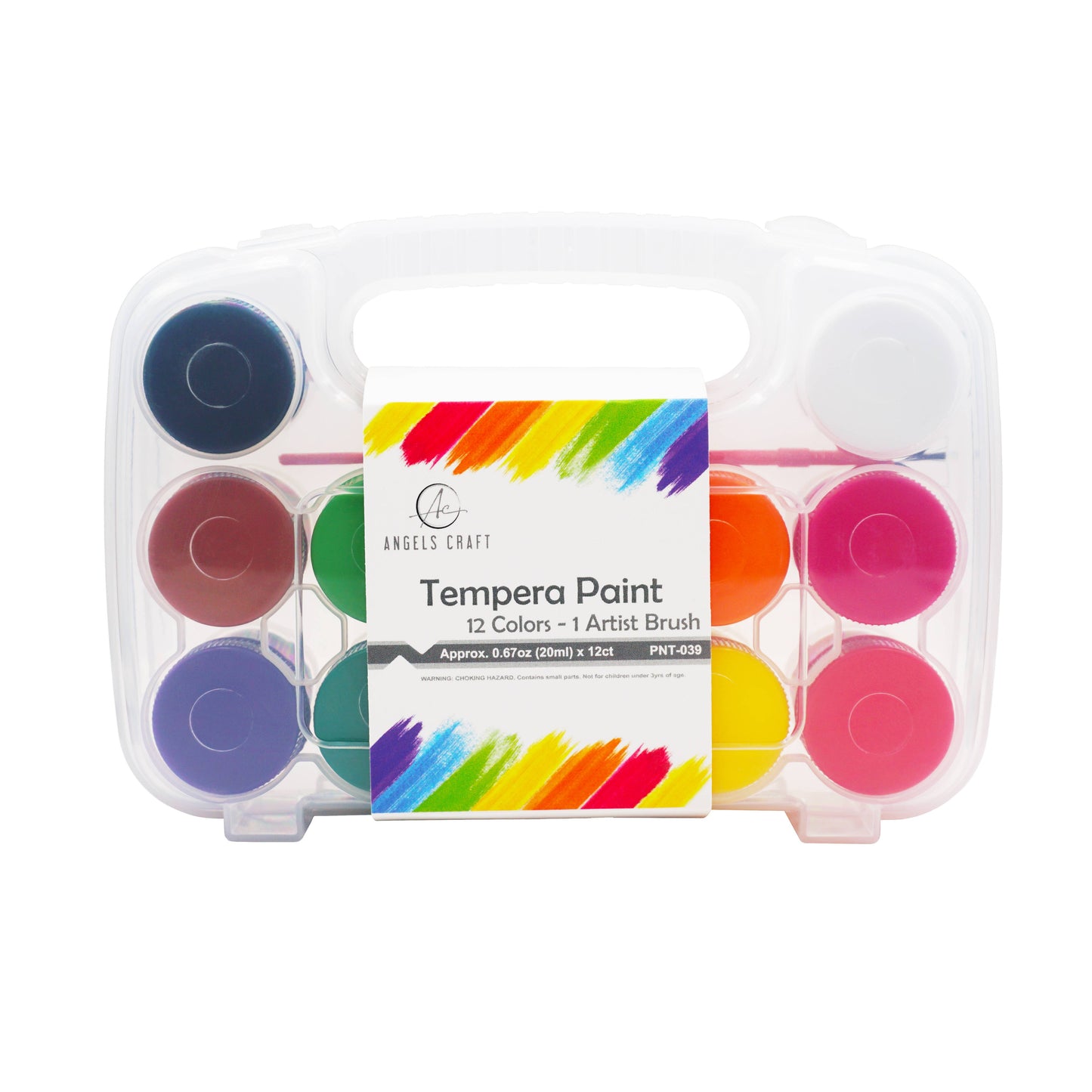 Tempera Paint Set, 12-ct
