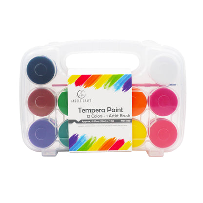 Tempera Paint Set, 12-ct