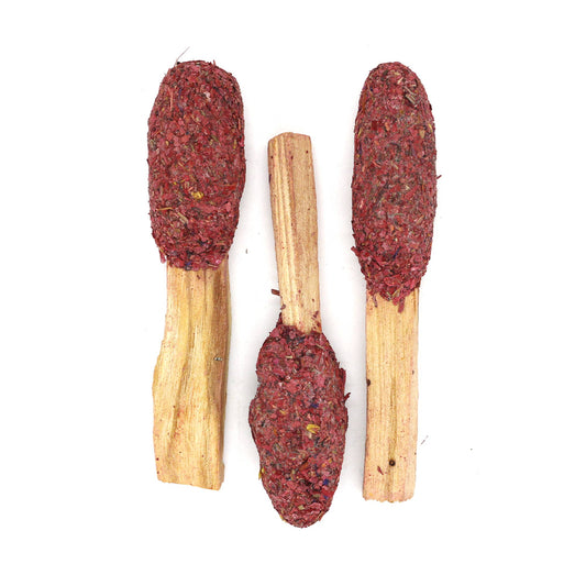 Dragon’s Blood + Palo Santo Pops (3–4")