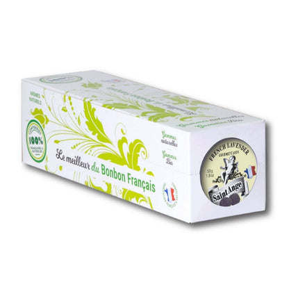 Pastilles Saint-Ange — Bonbons Traditionnels 100% Français (Lavender Flavor)