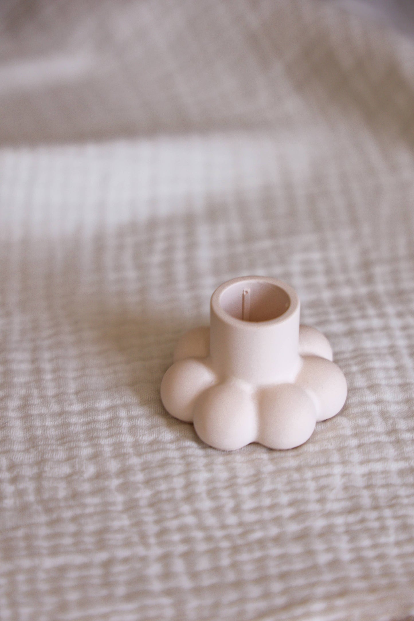 Bubble candle holder - handmade