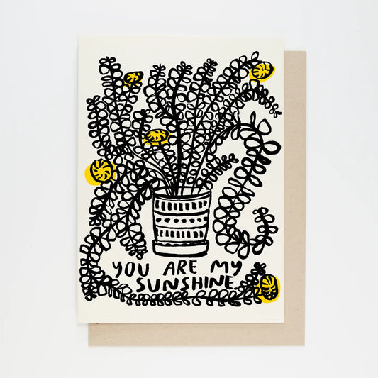 You Are My Sunshine Card
