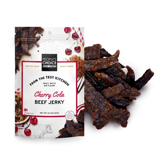 Test Kitchen - Cherry Cola Beef Jerky