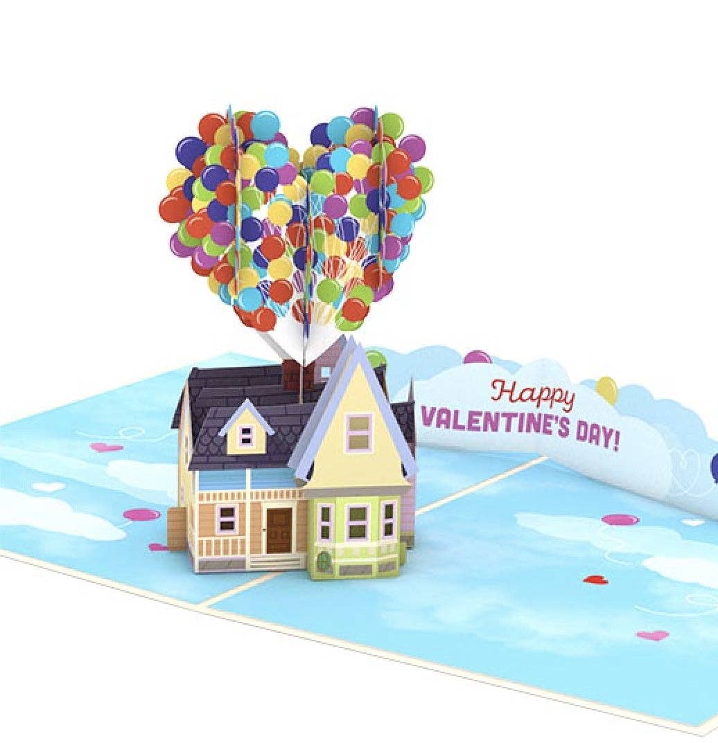 Lovepop Cards - Disney and Pixar Up My Greatest Adventure Valentine 5x7"