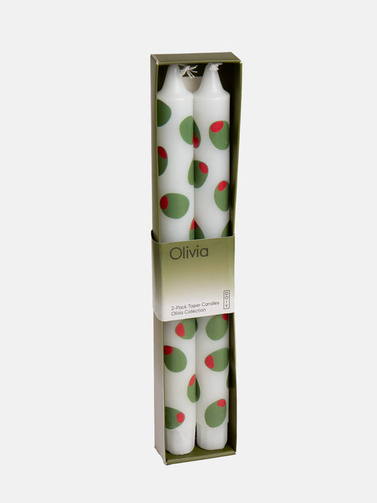 Olivia Set of 2 Taper Candles