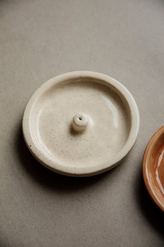 Ceramic Incense Holder Flat