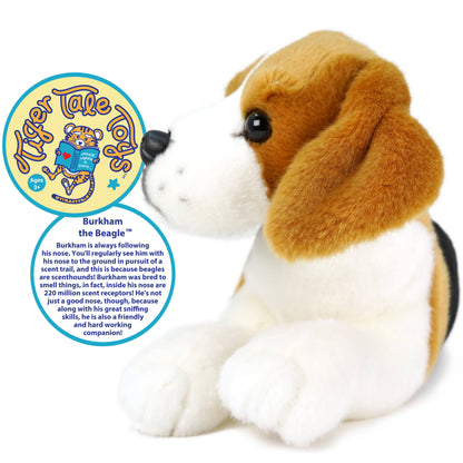 Burkham the Beagle — 14" Stuffed Animal Plush