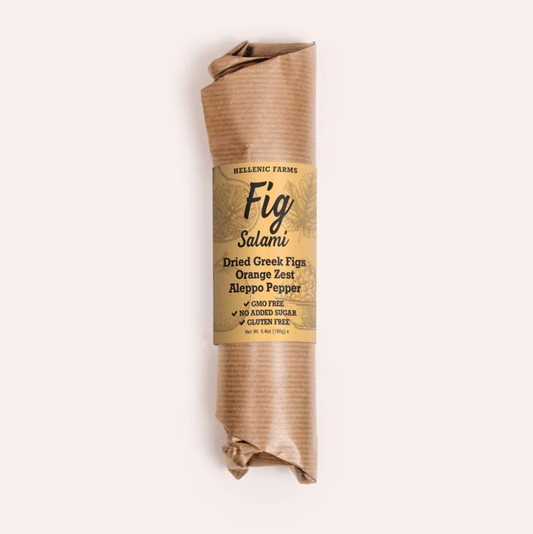 Vegan Fig Salami — Orange Zest & Aleppo Pepper 🍊🌶️