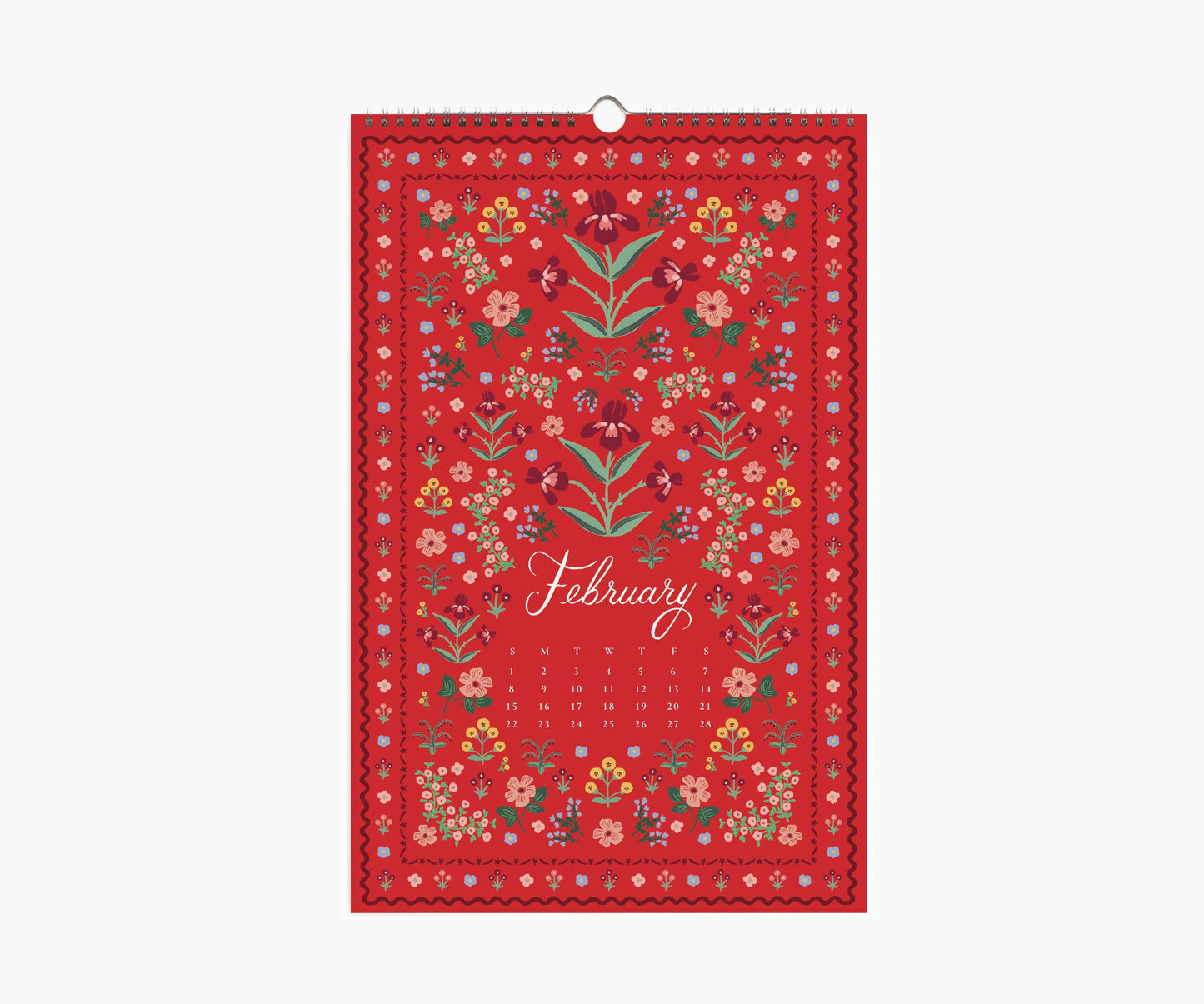 2026 Flora Wall Calendar