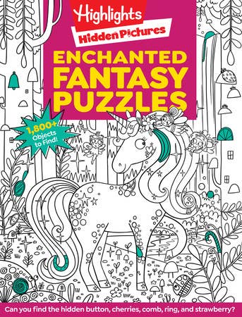 Enchanted Fantasy Puzzles Hidden Pictures