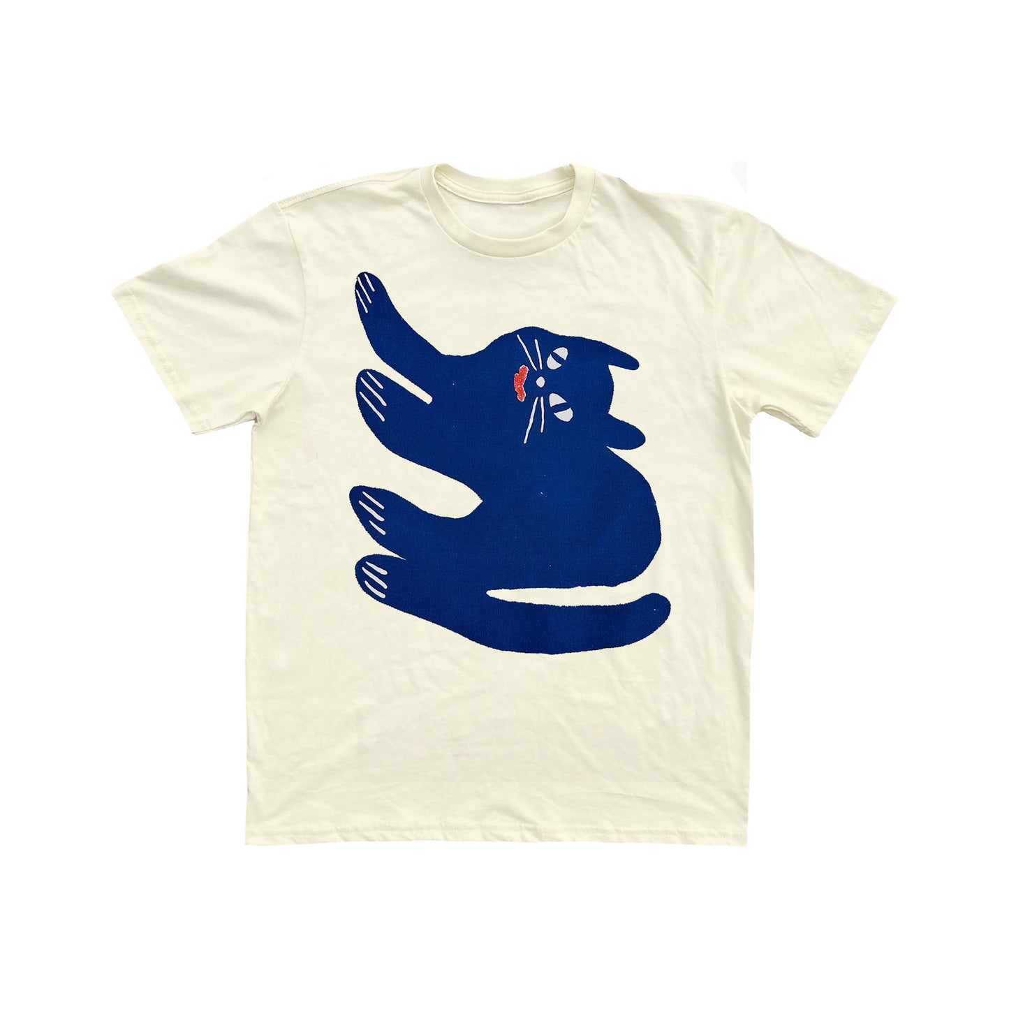 Odin The Cat - Unisex Graphic Tee - Cream
