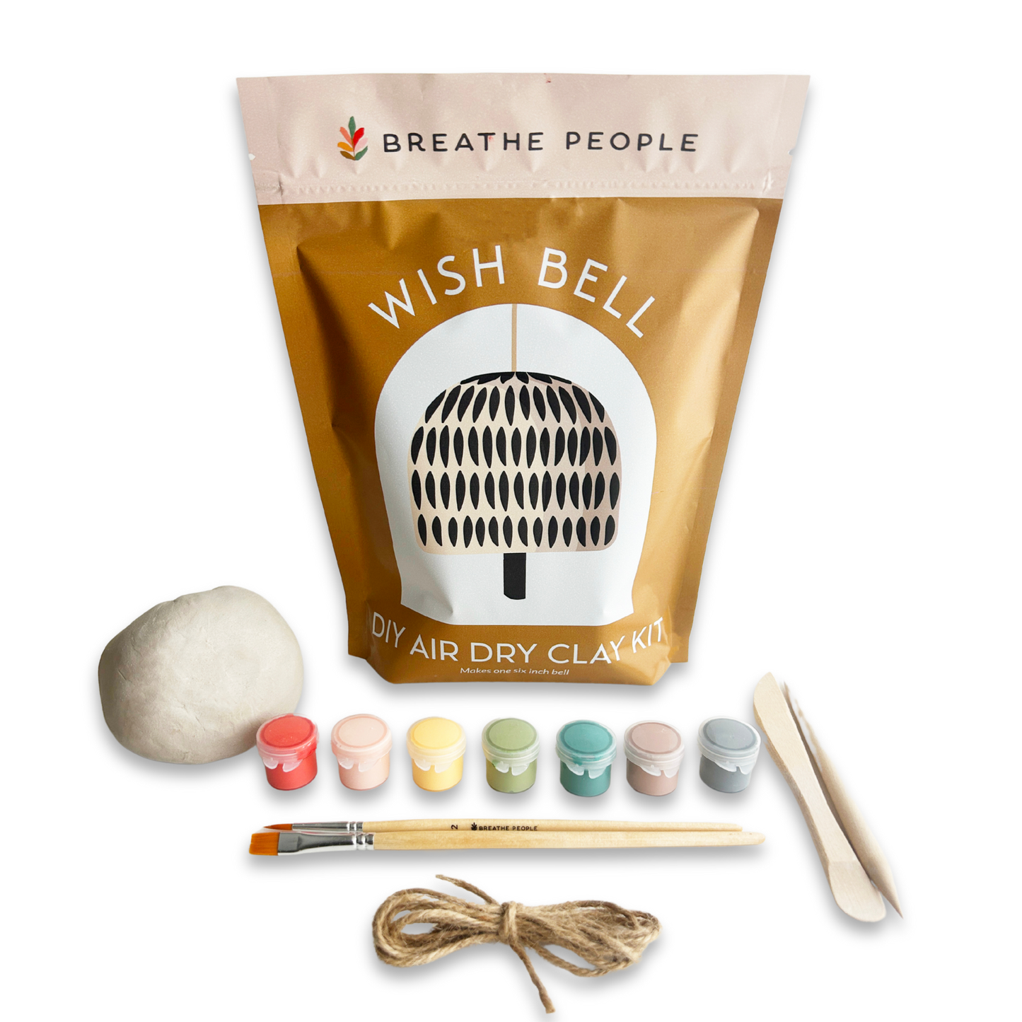 DIY Air Dry Clay Kit — Make Your Own Wish Bell