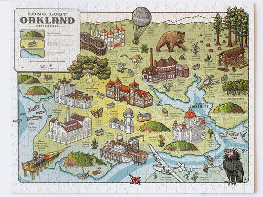 Long Lost Oakland 500-piece Jigsaw puzzle