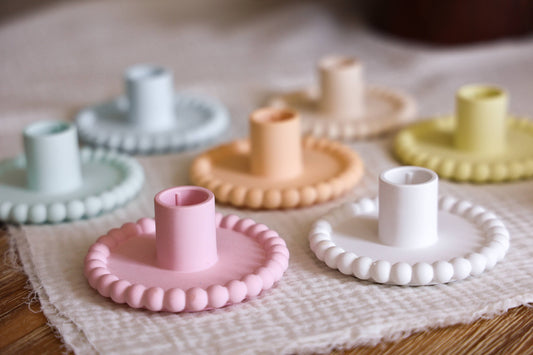 Bubble candle holder large - handmade