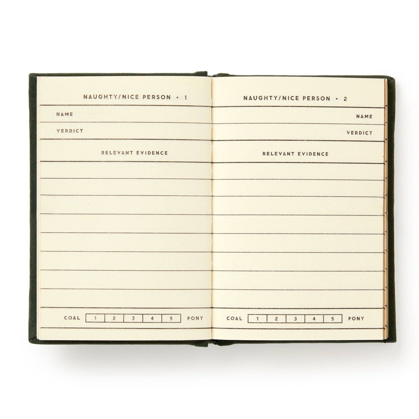 Chronicle Books - Brass Monkey Naughty and/or Nice Tiny Diary