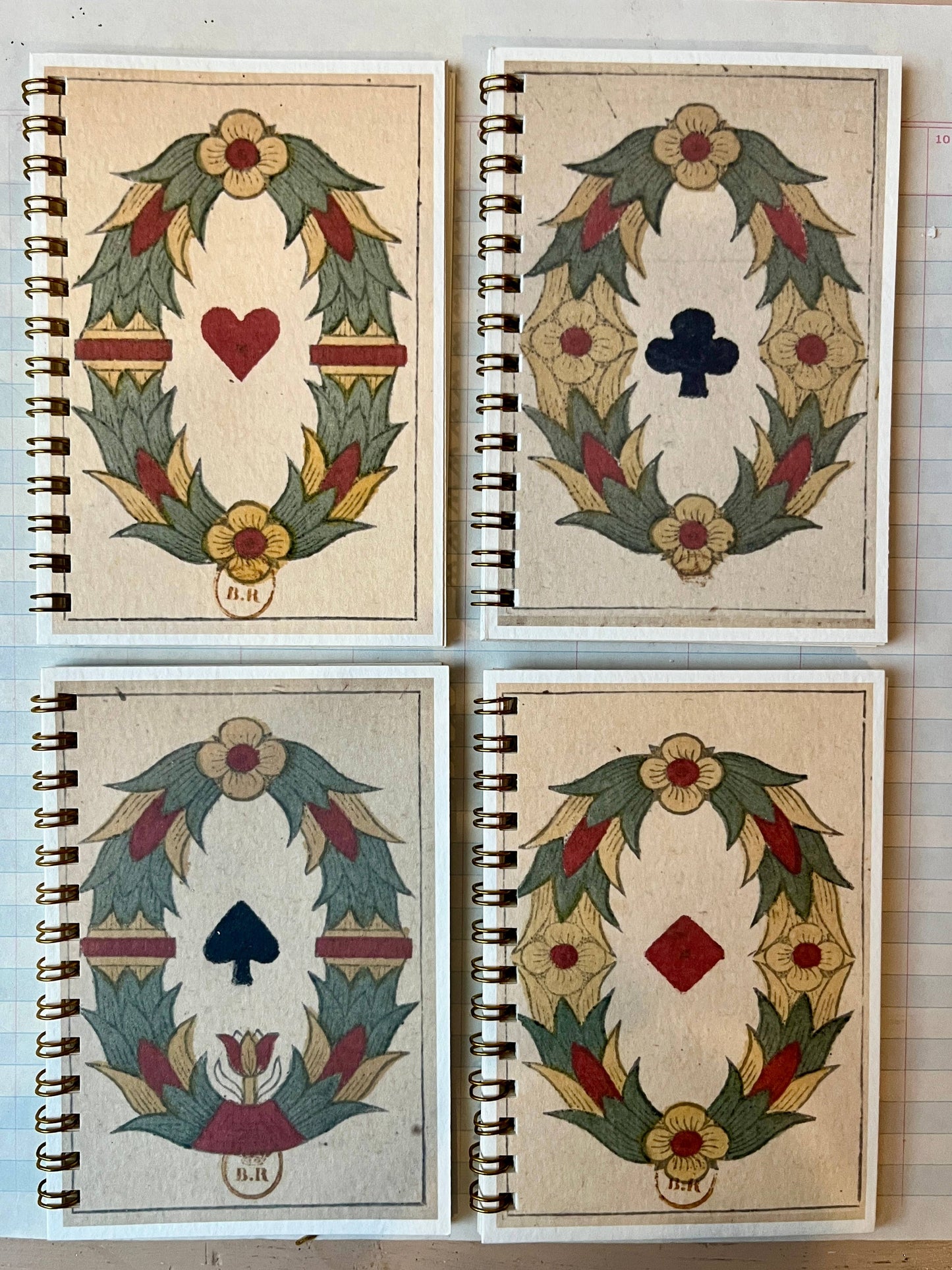 Playing Cards Mini Notebooks