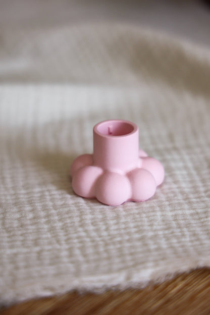 Bubble candle holder - handmade