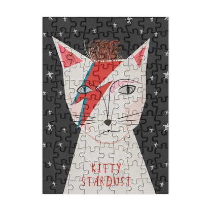 Happily Puzzles - Kitty Stardust - 99 Piece Mini Cat Jigsaw Puzzle