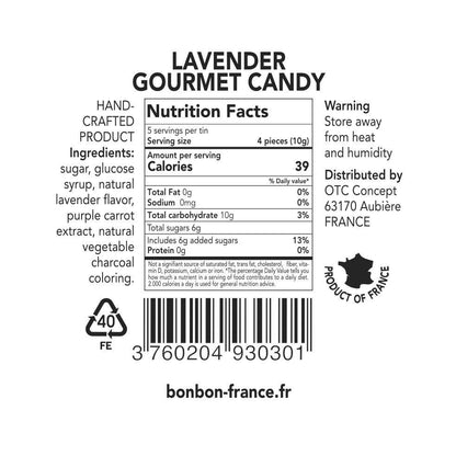 Pastilles Saint-Ange — Bonbons Traditionnels 100% Français (Lavender Flavor)