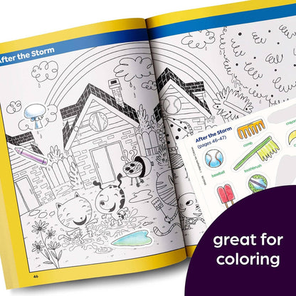 Pet Sticker Puzzles — Hidden Pictures Activity Book