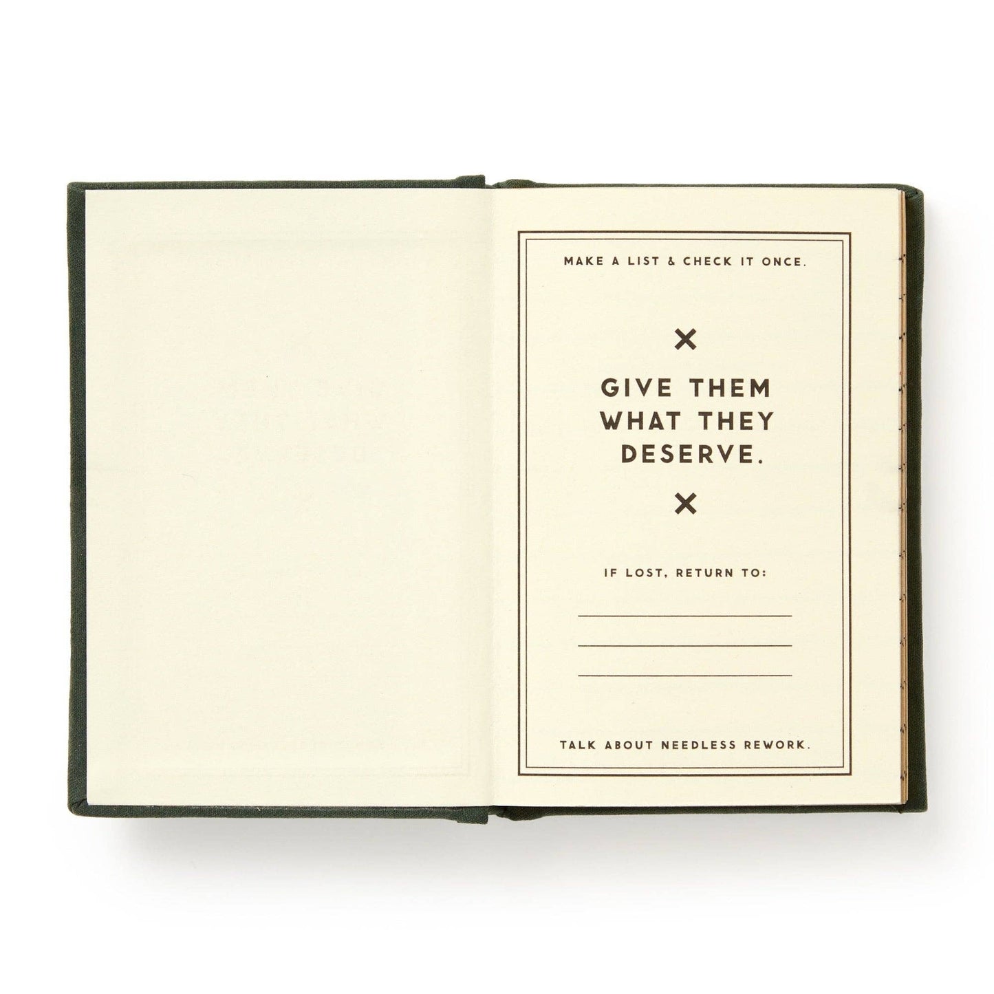 Chronicle Books - Brass Monkey Naughty and/or Nice Tiny Diary